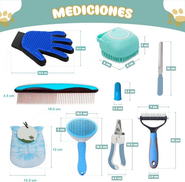 kit de aseo para mascotas