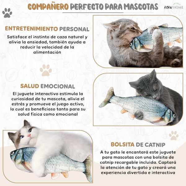 Juguetes para Gatos Pez
